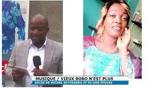 Dec&egrave;s de Michel Boybanda et de son epouse