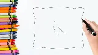 How to Draw Pillow For Kids