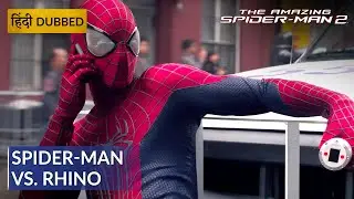 THE AMAZING SPIDER-MAN 2 | Spider-Man vs. Rhino: Truck Chase Scene | Fight Scene