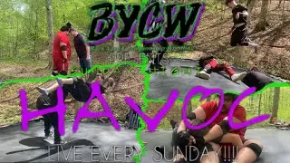 BYCW Sunday Night Havoc S8E1 / Brett Anderson vs Will Jackson plus more! ( Backyard Wrestling )