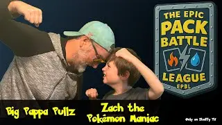 The Epic Pack Battle League Presents - Zach The Pok&eacute;mon Maniac against Big Pappa Pullz Episode 1