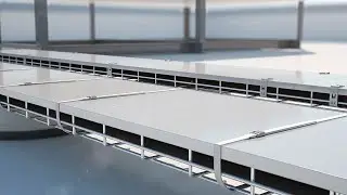 Montage Gitterrinnen-Systeme &ndash; OBO Bettermann