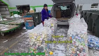 Venta de latas de aluminio., Cuanto me PAGARÁN?🤔