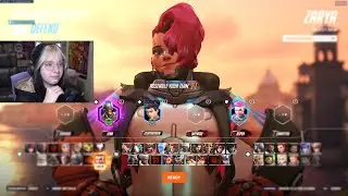 Заря и Рейнхардт из ASPEN TOP 500! [Overwatch 2, 18-й сезон]