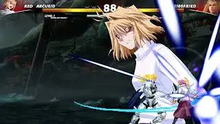 [FIGHT CLUB MUGEN] Red Arcueid vs Siegfried | SOULCALIBUR vs MELTY BLOOD