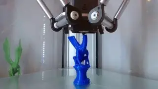 Live Stream Recording - 3D Printing - Dragon in Blue PLA