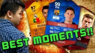 WKH BEST FIFA MOBILE PACKS AND EXCHANGE COMPILATION!! 99 MESSI / MOTM RONALDO!!