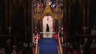 Grim Reaper at the Coronation of King Charles III #royalfamily #crown #coronation