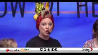 Angela Kelman Performs on the Variety Show of Hearts Telethon 2017