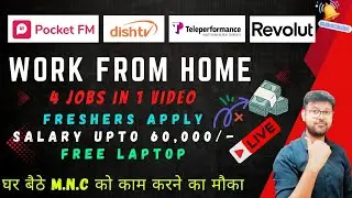 ONLINE WORK FROM HOME JOBS | HOME BASED JOBS WITHOUT INVESTMENT | WFH JOBS FOR STUDENTS #jobs #live