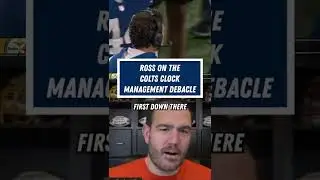 Jeff Saturday's horrible clock management | @RossTuckerNFL | #shorts