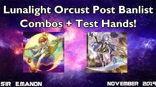 Yu-Gi-Oh! Lunalight Orcust Combo Tutorial + Test Hands! (Post October 2019 Banlist)
