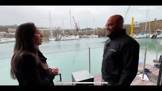 ITV News visits the new Waterpods in St Helier Marina