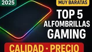 Top 5 Alfombrillas Gaming Baratas 2025 en Amazon |  Calidad-Precio