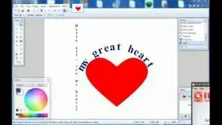 paintdotnet lesson #15 text circle