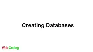 Learn SQL in Arabic 2020 #3 - Creating Databases