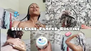 My Relaxing Self-Care Pamper Routine 💦🧼 