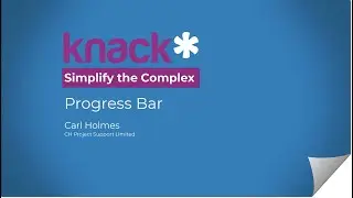 Progress Bar - Knack Database
