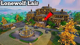 *NEW* Lonewolf Lair Location Gameplay - Fortnite Looting Guide