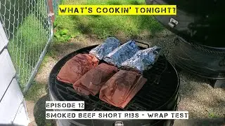 Smoked Beef Short Ribs - Wrap Test!