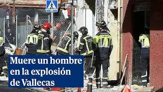 Una v&iacute;ctima mortal en la explosi&oacute;n del bar de Vallecas