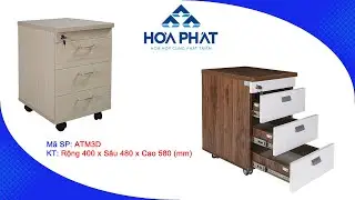 Hộc Tủ Di Động ATM3D, LUXM3D, SVM3D - Nội Thất Văn Ph&ograve;ng #shorts