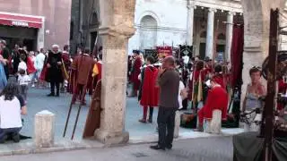 Ascoli Piceno Quintana market square overview
