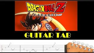 Dragon Ball Z -  American TV Opening Theme  - Guitar Tab (Tabulature)