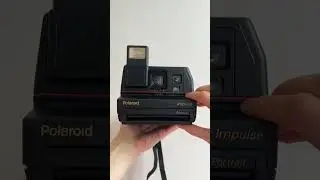 Polaroid Impulse Portrait Black #vintagepolaroid
