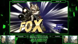 Gwinnett Brawl 43 Smash 4 Singles Omegaspike (Cloud) vs Thundersz (Fox)