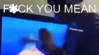 F*ck you mean you left da percs Meme