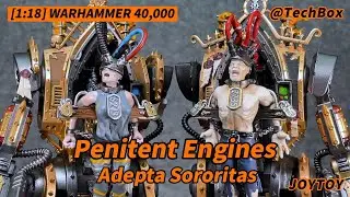 Joytoy Warhammer 40K, Adepta Sororitas, Penitent Engines, 1/18 scale action figure