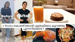 Healthy Day in My Life|2 Weeks കൊണ്ട് ഞാൻ കുറച്ച Weight? |Healthy Oats Pancake|Weight Transformation