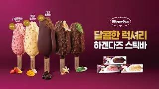 [N.E.W] 달콤한 럭셔리, 하겐다즈 스틱바 신제품 출시(가로형/15s)