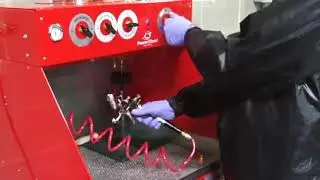 BECCA S700M Manual Solvent Spray Gun Cleaner Procedure
