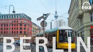 🇩🇪 Walking in Berlin Mitte Hackescher markt [4K] under the Lockdown 2021 | ASMR 3D sounds