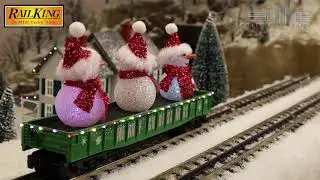 MTH RailKing Gondola with Snowmen