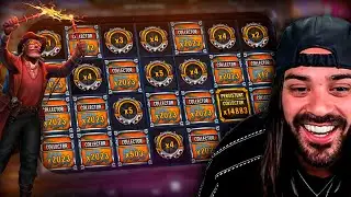 Streamer Record Win x18497 on Money Train 2 - Top 5 Best wins of the week slots