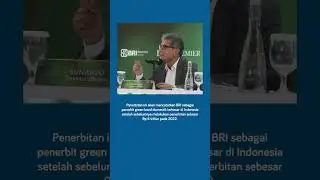 BRI Penerbit Green Bond Terbesar Indonesia