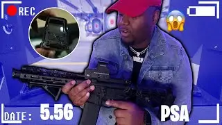 NEW  5.56 PALMETTO STATE ARMORY 10.5 INCH PISTOL & EOTECH REPLICA |AR PISTOL