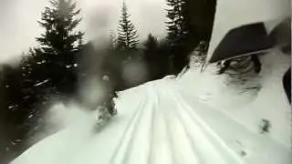 Timbersled Snow bike I-90Motorsports demo test ride