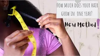 How to measure Hair growth | New method | New Technique| Hair growth