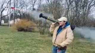 I BUILT a Homemade ROCKET LAUNCHER!