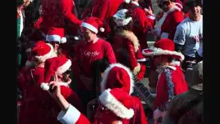 SantaCon 2011 San Francisco Music by Bruce Springsteen-Santa Claus is coming to town