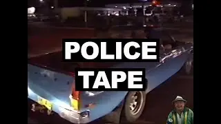 Police Tape. A secret message to the cops.