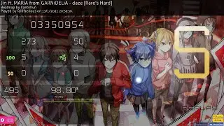 osu! Jin ft. MARiA from GARNiDELiA - daze