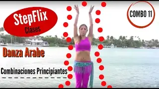 StepFlix Danza Arabe. Rutina Nivel 1 Principiantes. Combinación 11: Brazos y Manos básicos