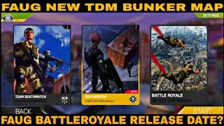 Faug New Update | Faug Tdm New Map | Faug Gameplay