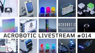 [LiveStream #014] ESP32 Chat-Controlled NeoPixels/WS2812B