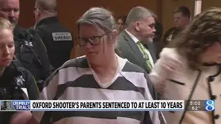 MI shooter's parents get at least 10 years in prison